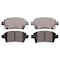 Advics 05-00 Toyota Mr2 Spydr/09-01 Prius:Front Disc Brake Pad, Ad0822 AD0822 - alternate 2